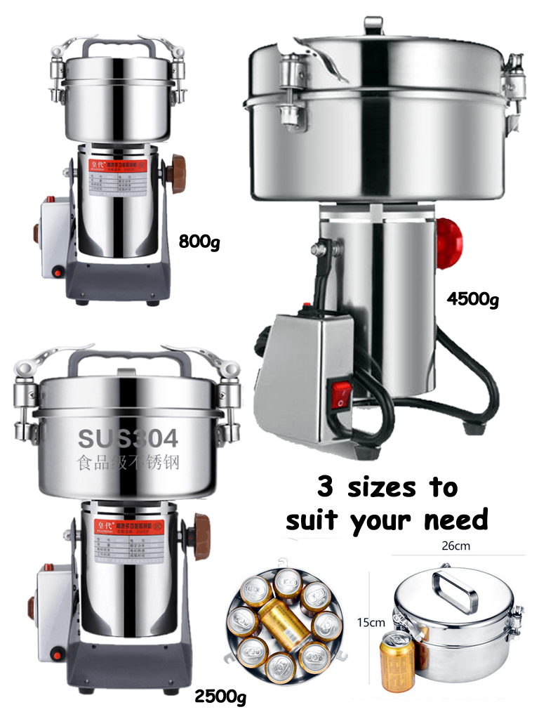 Powder Milling Machine 2500g Model | Shopee Malaysia