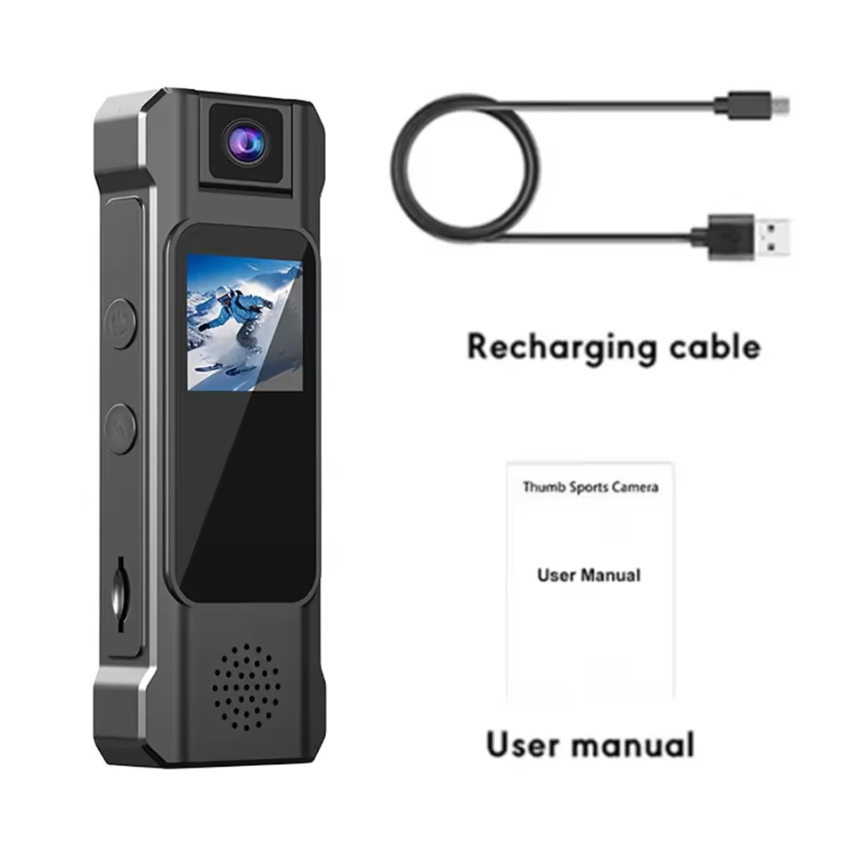 2K HD Mini Camera Portable Digital Video Recorder Police BodyCam ...