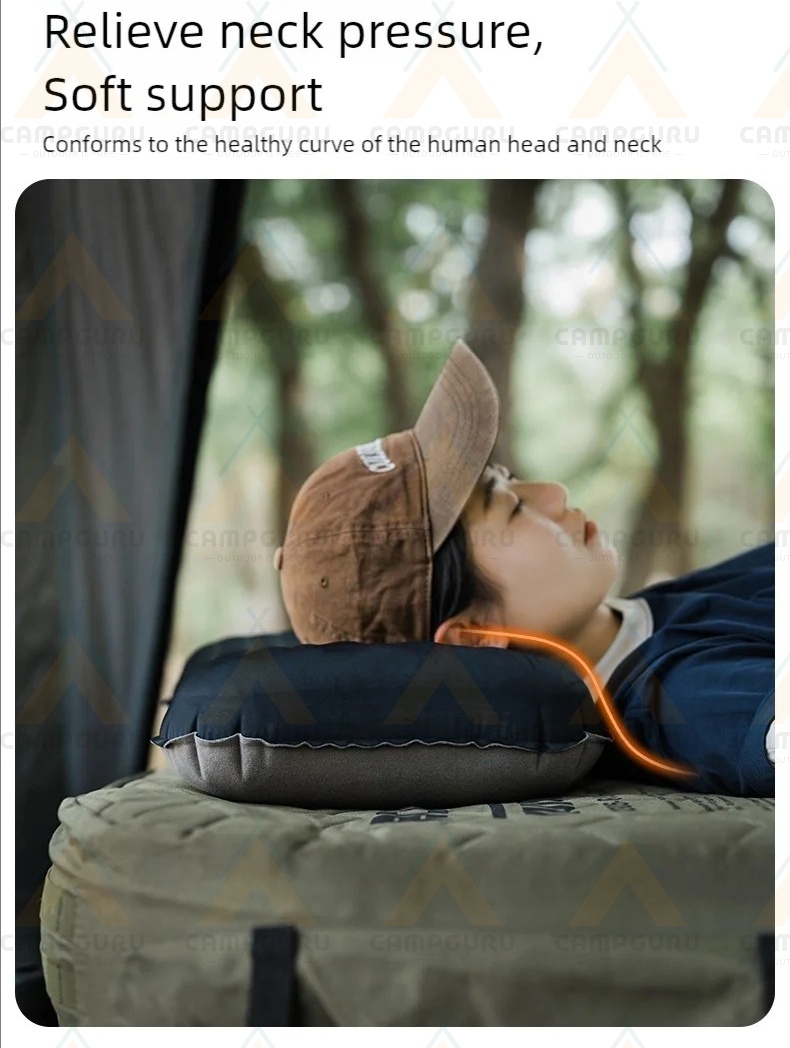 ShineTrip 05 Series Tactical Sponge Air Pillow Inflatable Neck ...
