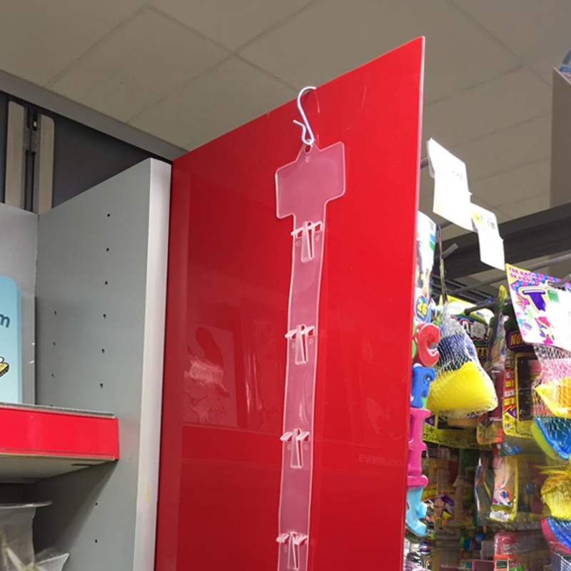 10Pcs Supermarket Hanging Display Convenience Food Display Strip Snacks ...