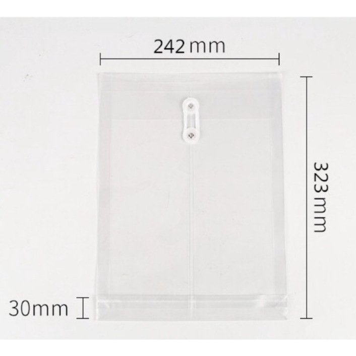 6 pcs A4 File Tali /String Folder File / A4 String Envelope File/A4 ...