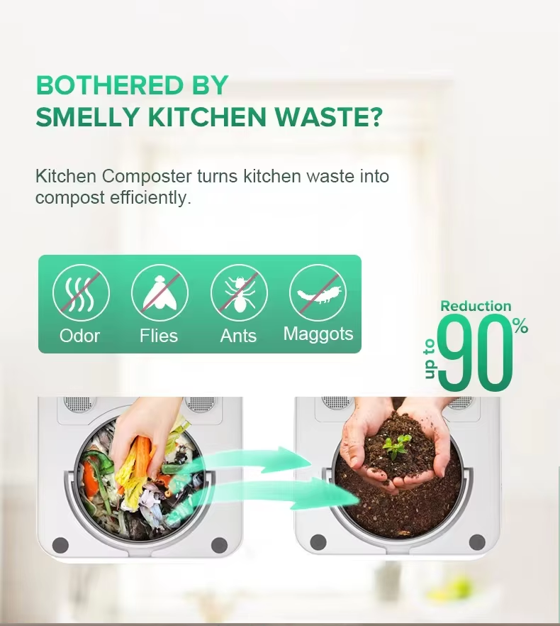 5.2 Ltr. Food Waste Composting Machine for Home / Compost within 2-24 ...