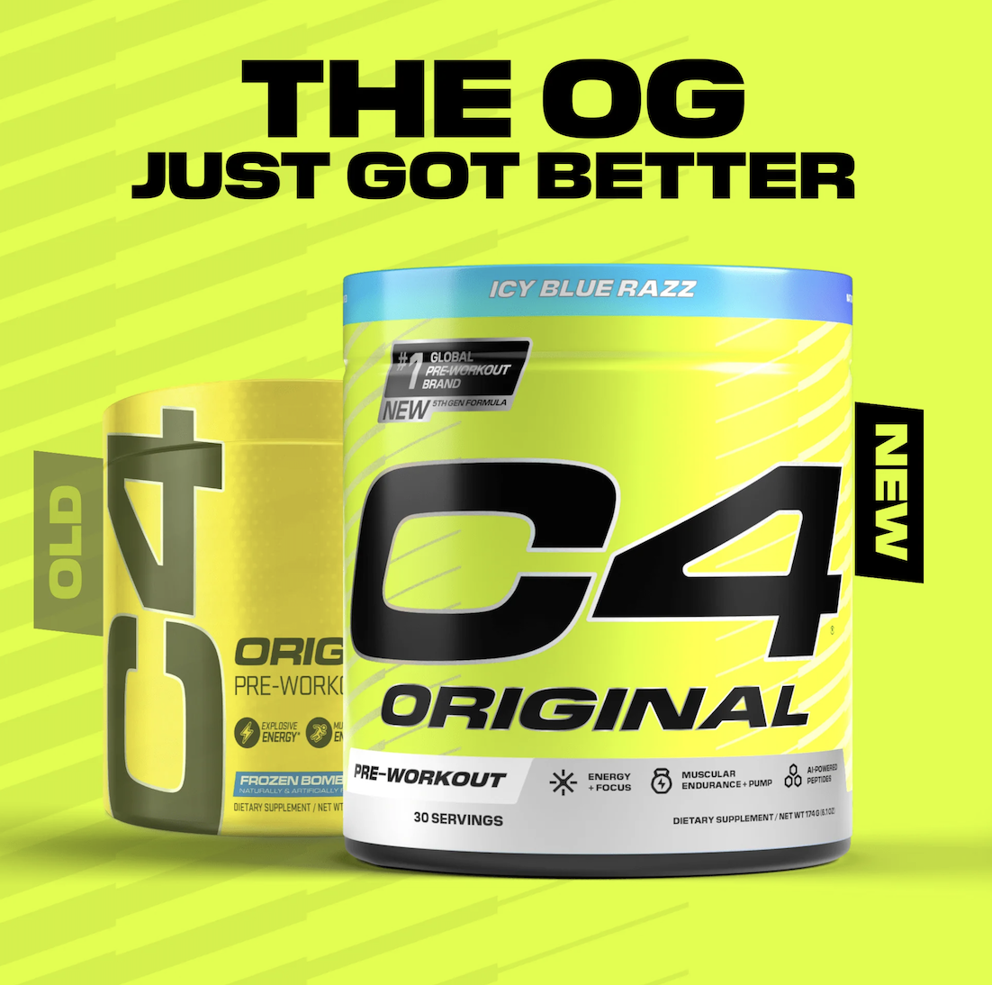 Cellucor C4 50 Servings - Suplemen Pra Sukan, Pre Workout, Energy ...