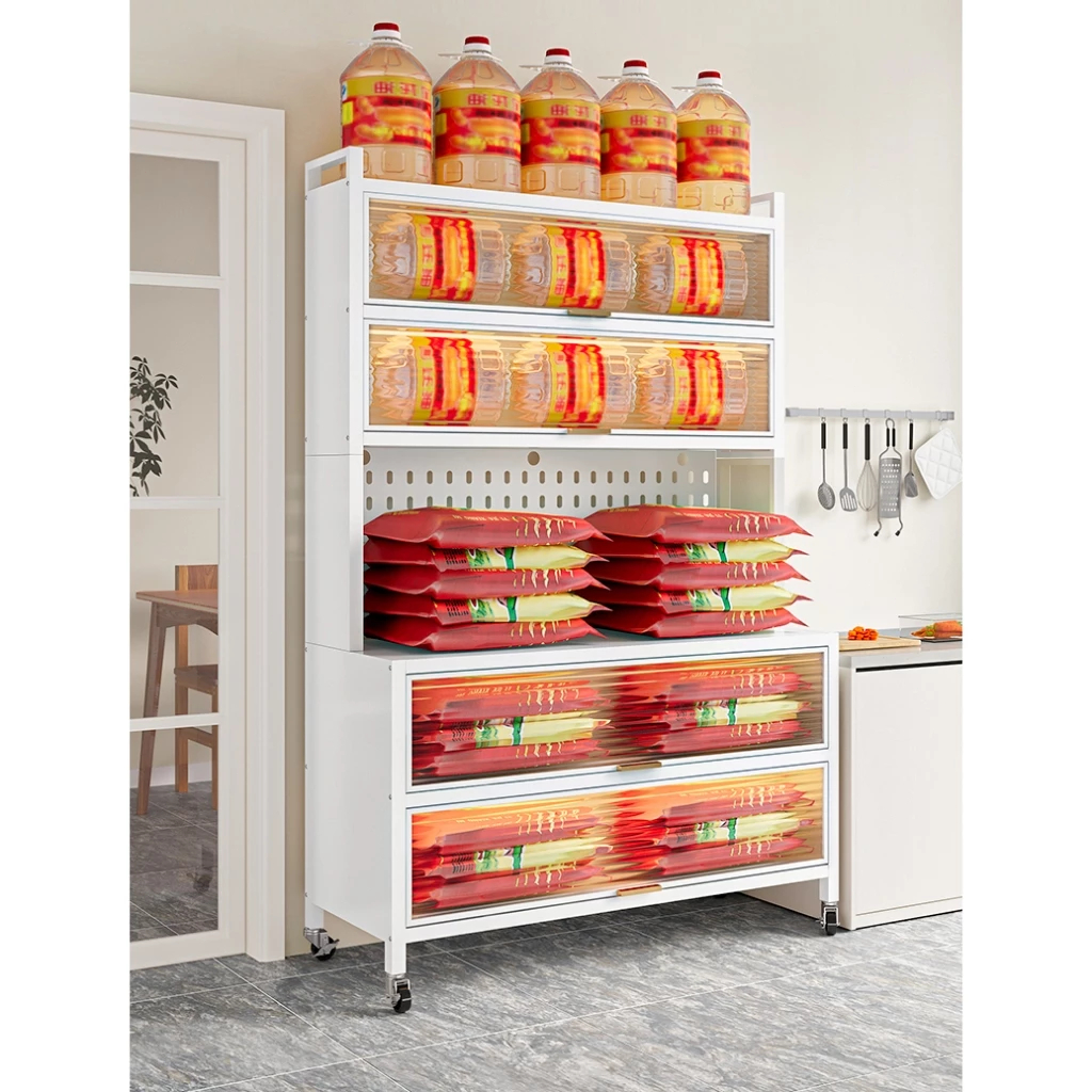 Rak Kabinet Dapur Kitchen Cabinet Rack Microwave Oven Storage Rack ...