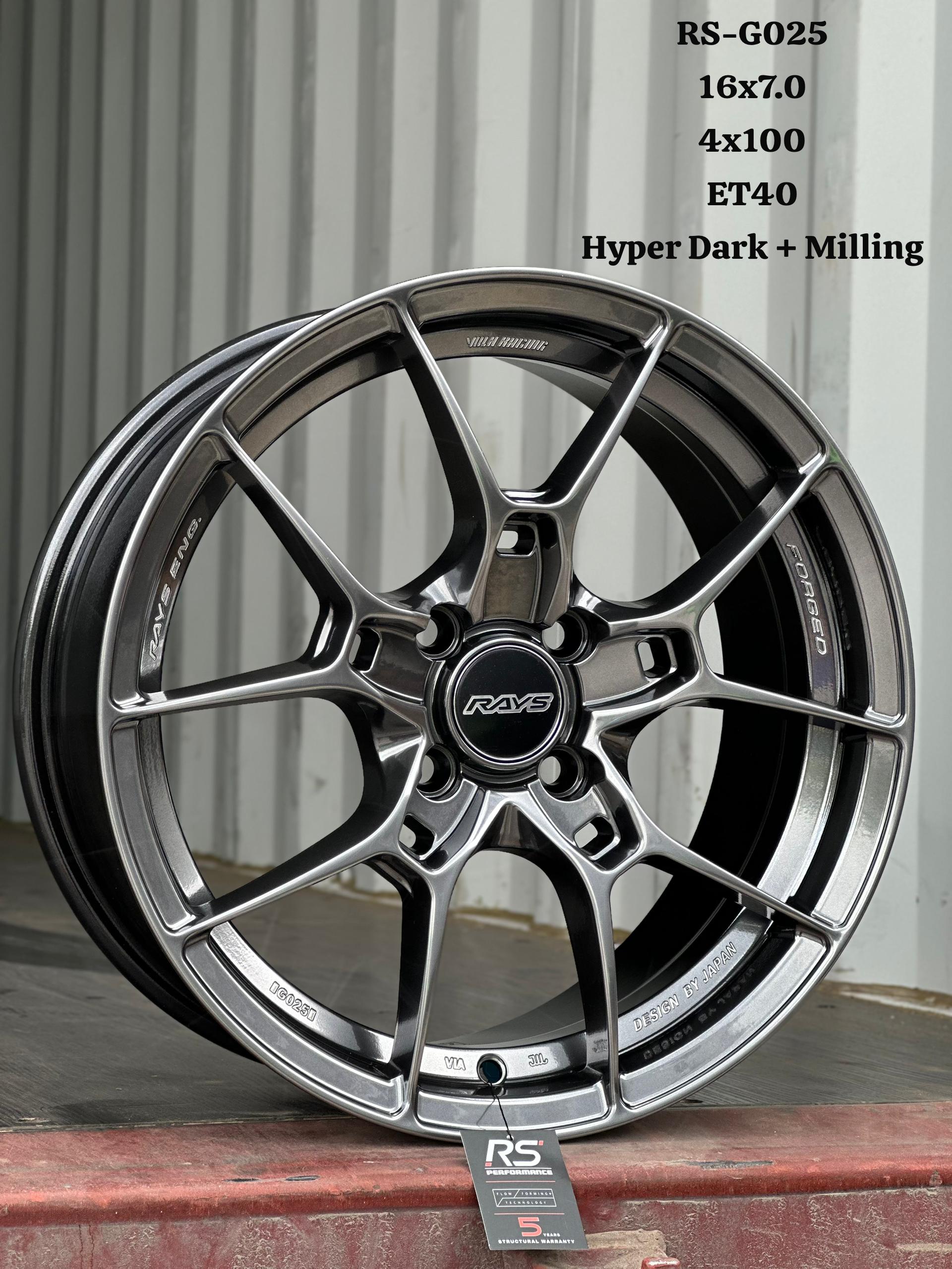 RS PERFORMANCE G025 16X7JJ (FLOW FORMING BY FTRS) SPORT RIM/RIM KERETA ...