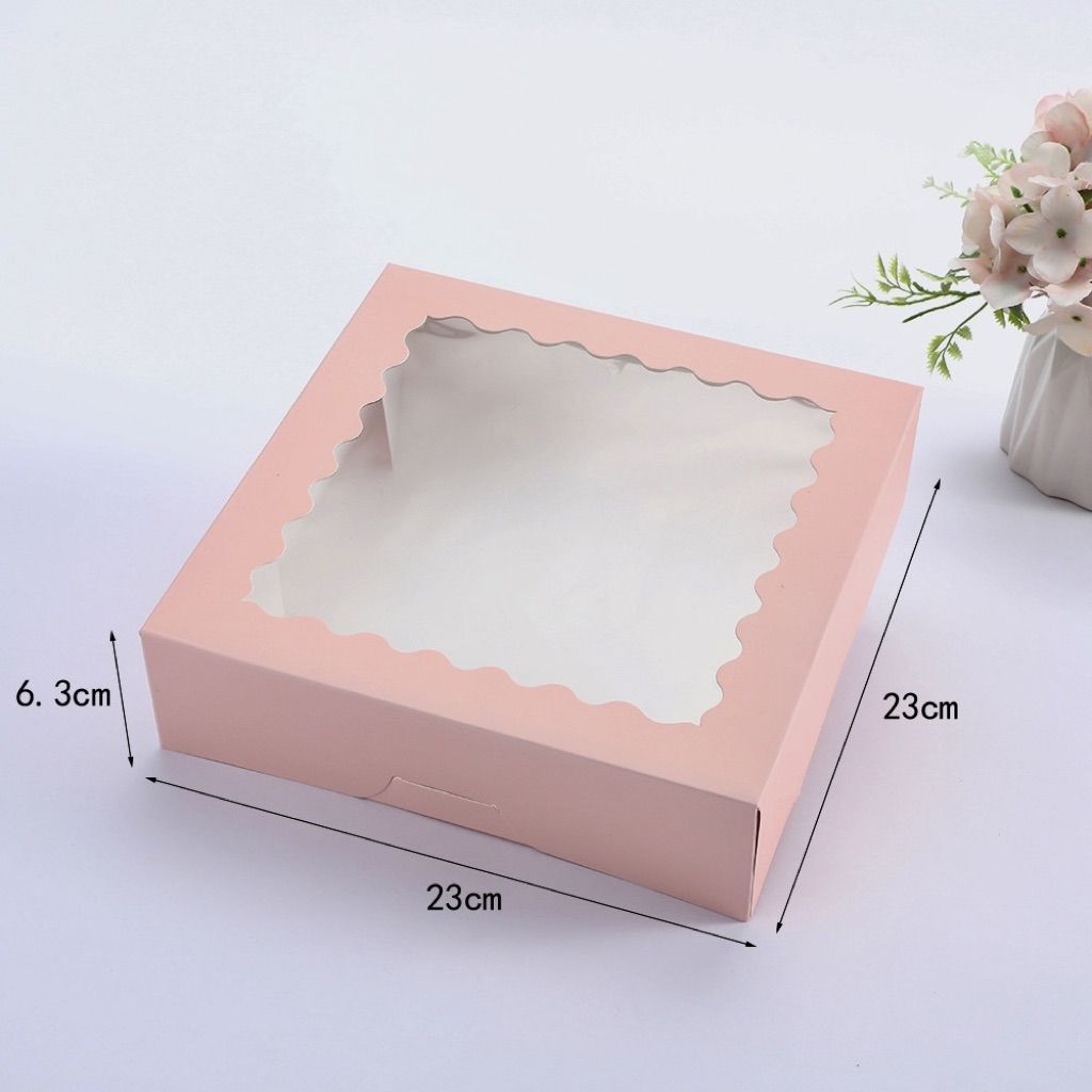 Hiccupxgoodies ~ Kotak kek 9inch packaging box tart box cake box ...