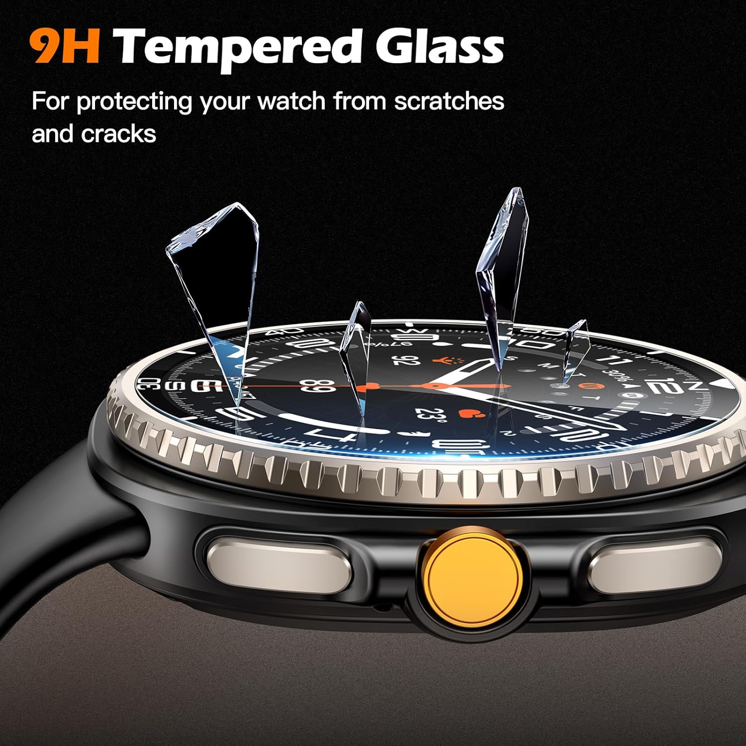 EasyFit Watch Glass Protector for Samsung Galaxy Watch 8 40mm / Watch 8 ...