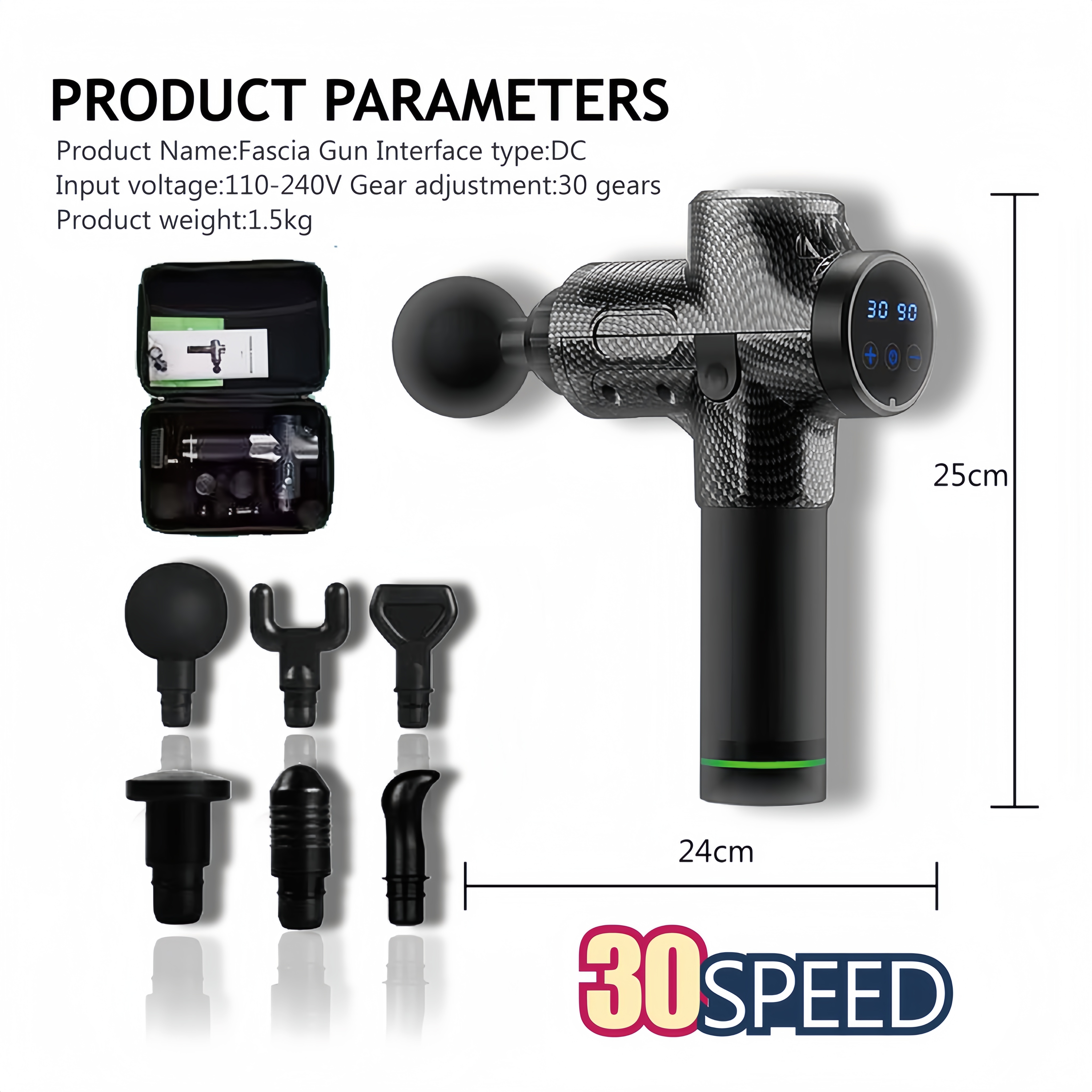 Professional Massage Gun/Muscle Massage Gun/Muscle Massager/Pain Sport ...