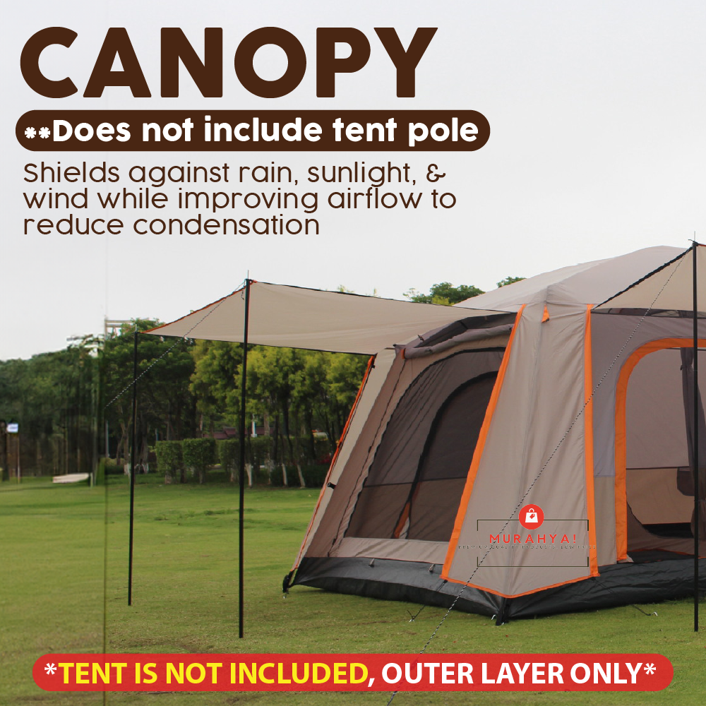 Outer Layer Only Waterproof Outdoor Camping Tent family Tent large ...