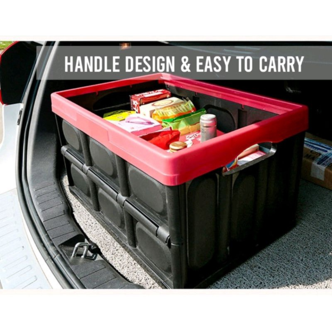 30/50L Car Home Foldable Storage Box Boot Trunk Organizer Accessories ...