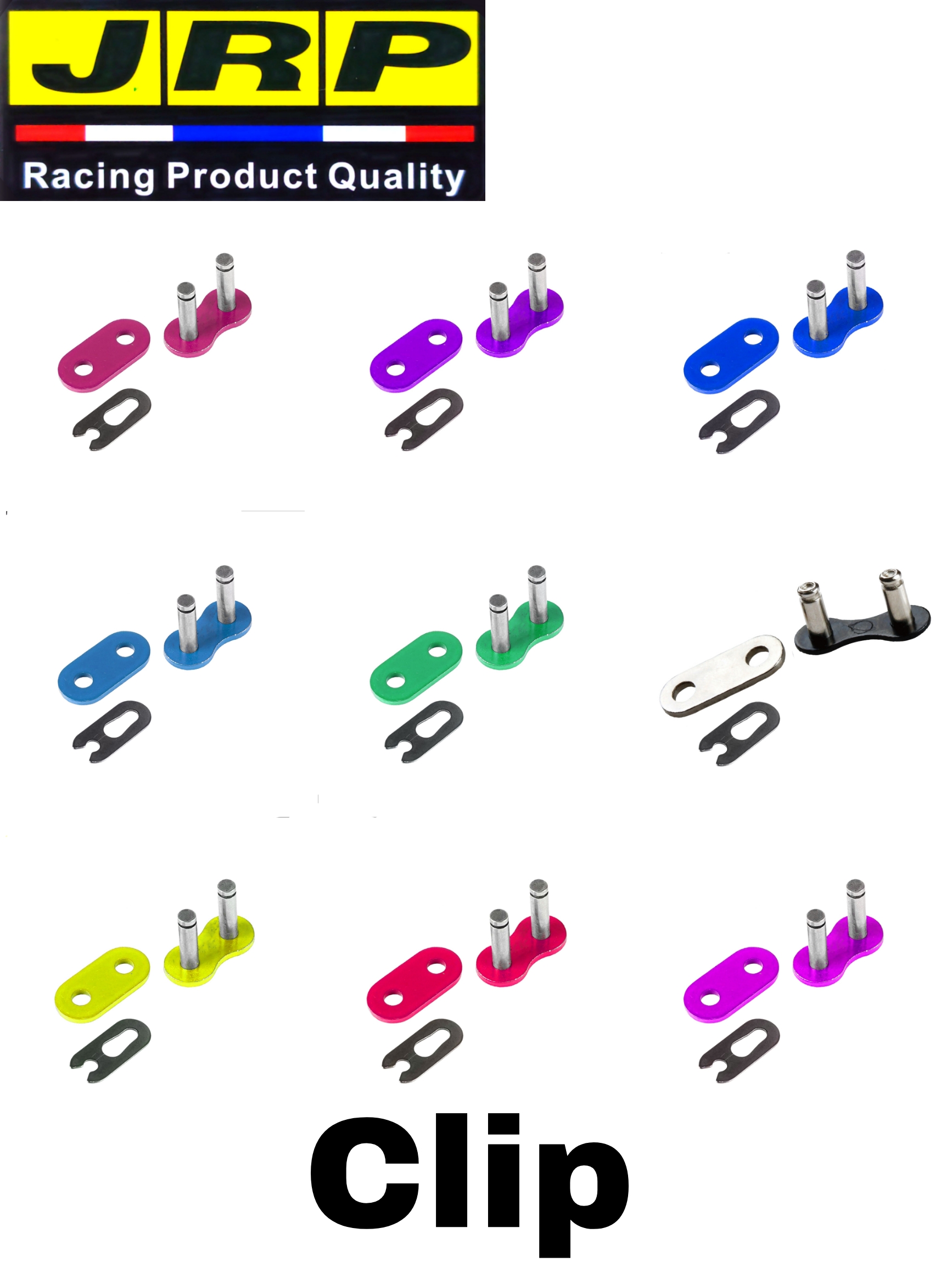 JRP Color Chain 428 / 415 132L Universal Rantai ORing Red Yellow Pink ...