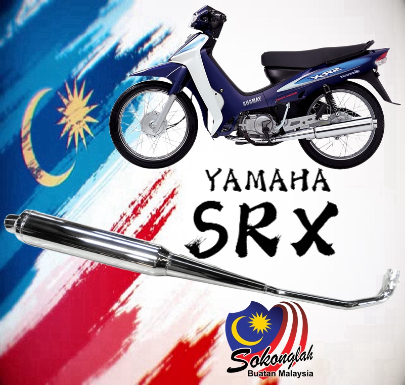 YAMAHA SRX STD EXHAUST EJM STANDARD MUFFLER ORI OEM ORIGINAL EPOWER ...