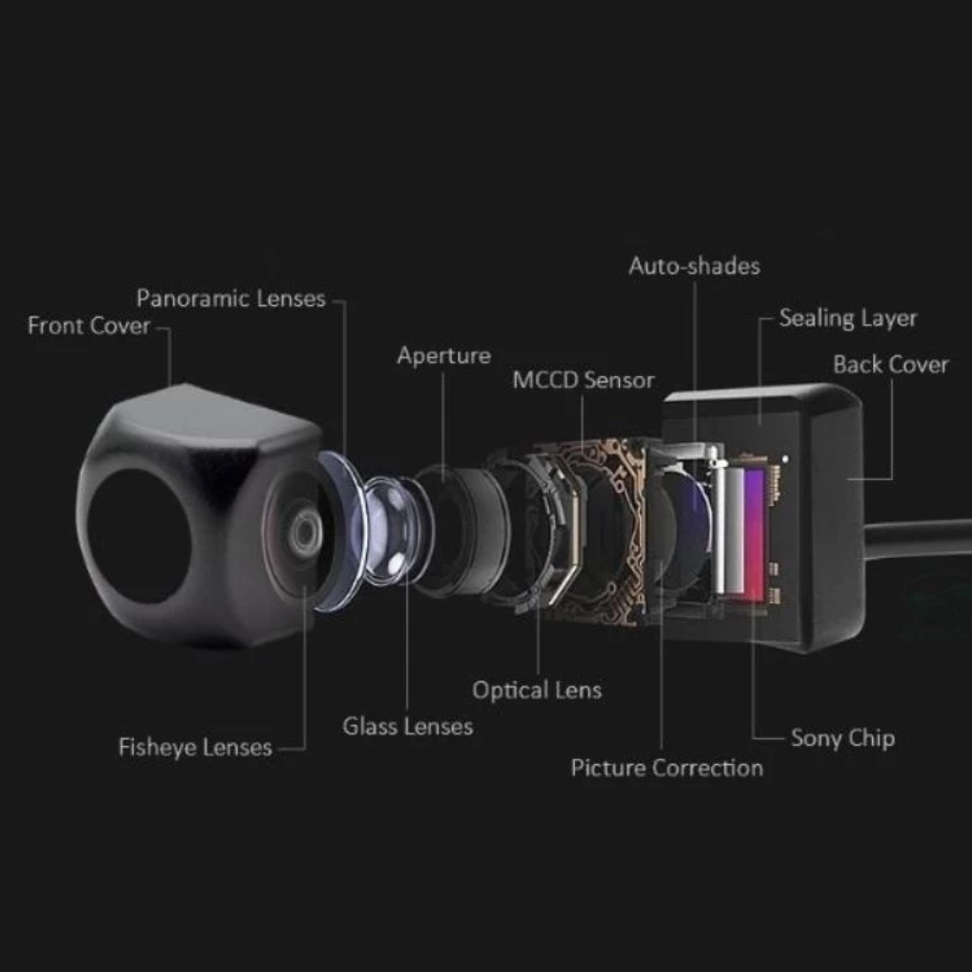 Car Reverse LED Camera Infrared Night Vision HD Lens 170