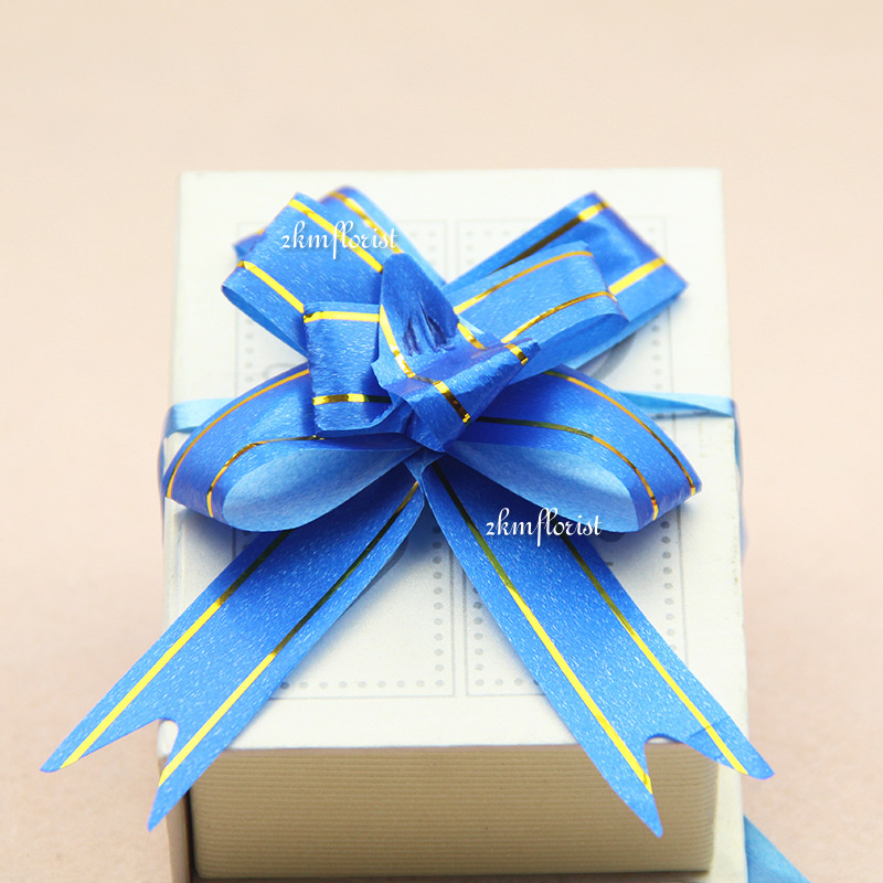 (10PCS) 33CMx1.65CM PULL Ribbon Reben Riben Gift Satin Organza Flower ...
