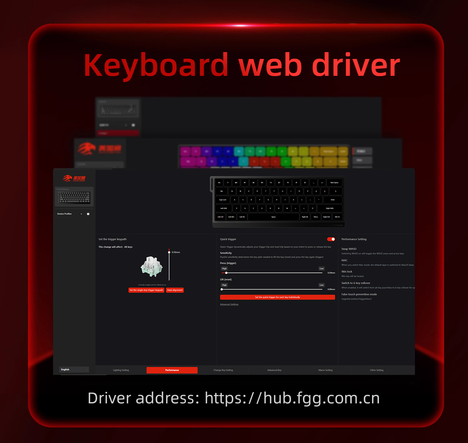 Madlions MAD60&MAD68 HE Flagship Fully Assembled Keyboard 8000Hz Polling Adjustable