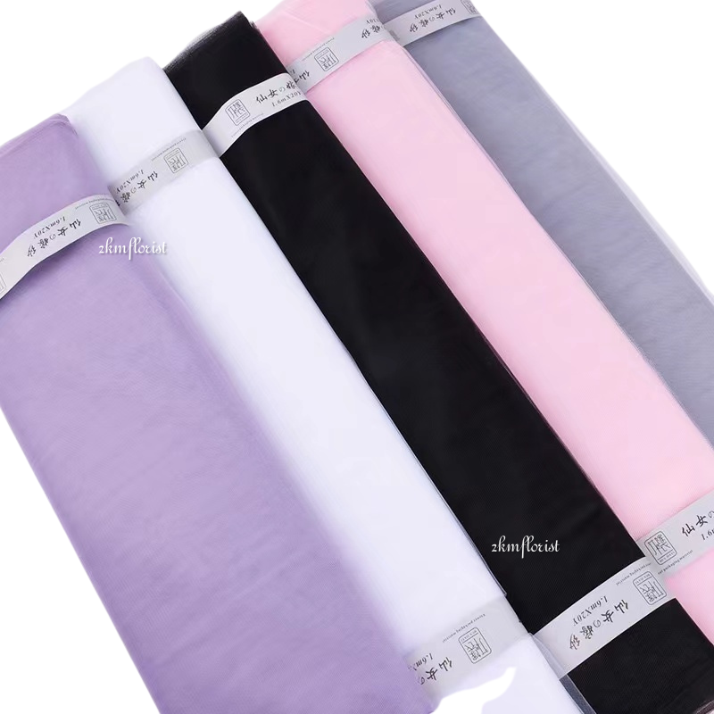 (20YARD) KAIN NET MESH Flower Wrapping Paper Bouquet Gift Florist ...