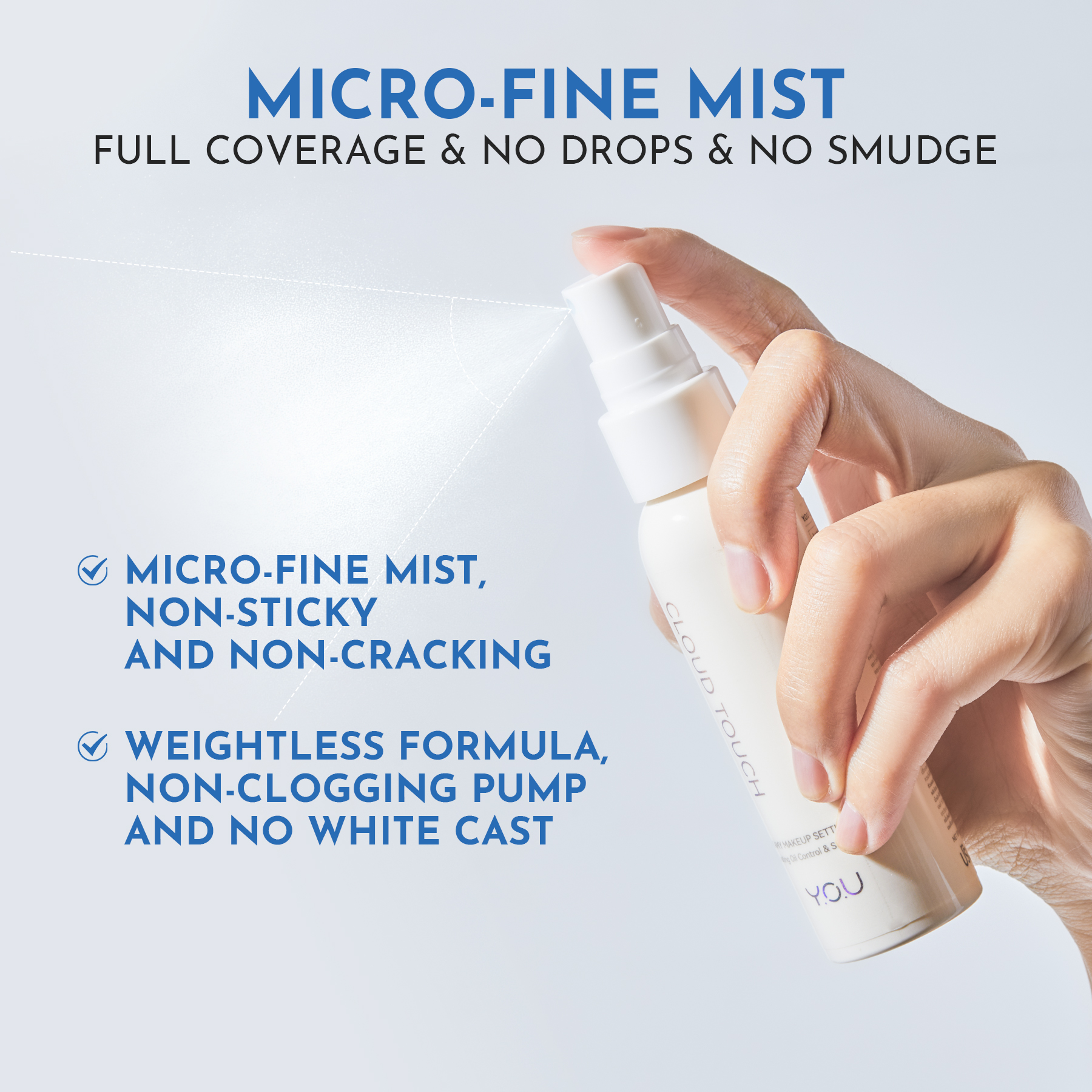 YOU Perfect Base Essentials Bundle |Mesh Cushion |Micro-Mist Setting ...
