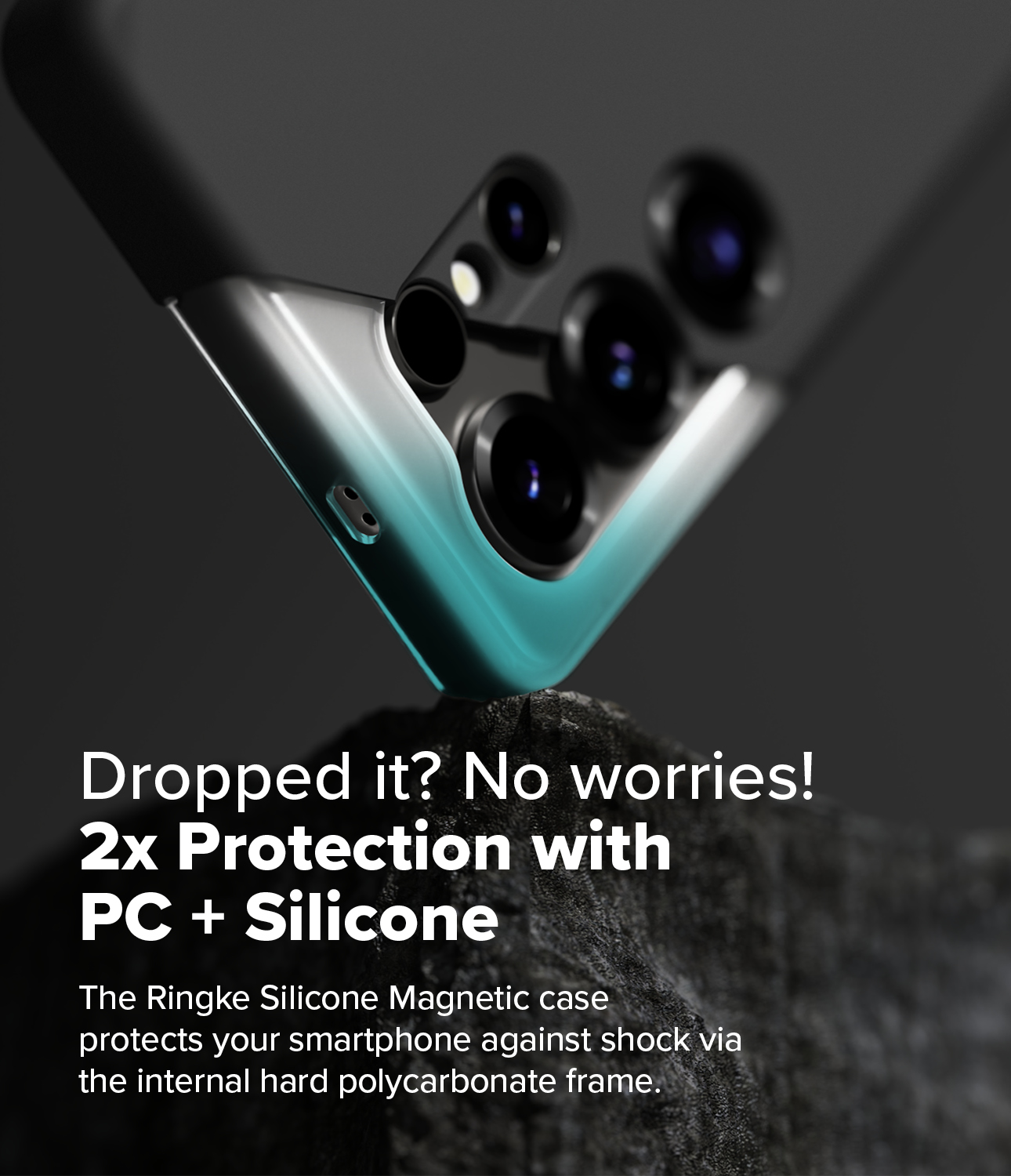 RINGKE® SILICONE MAGNETIC Samsung Galaxy S25 Ultra Liquid Silicone Oil ...