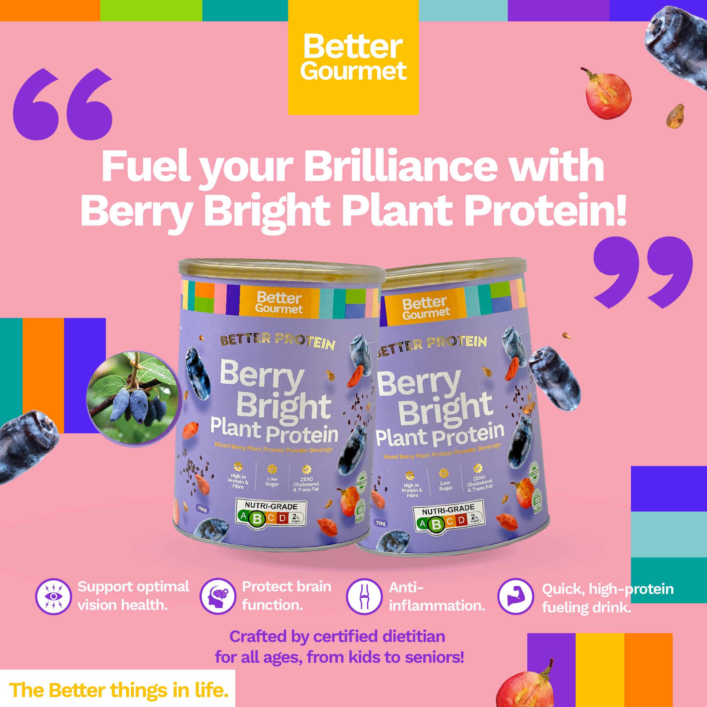 Better Gourmet Haskap Bright Plant Protein 750g | Shopee Malaysia