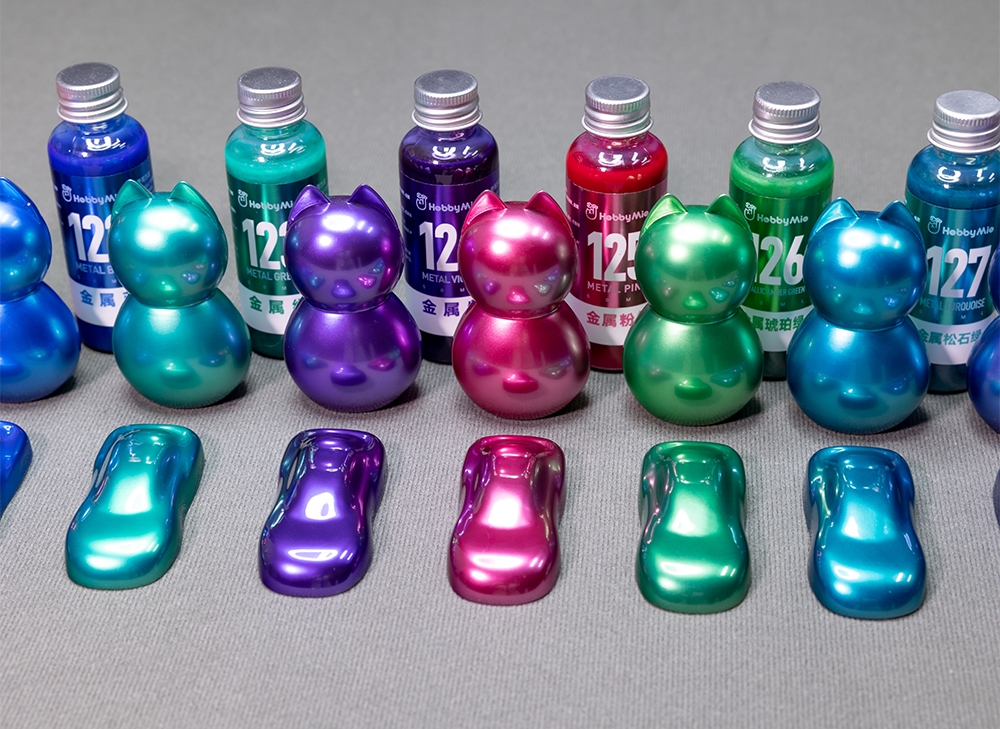 HOBBY MIO Pre-Mixed Paint Metallic Color 121-129 50ml 喵匠HOBBY MIO ...
