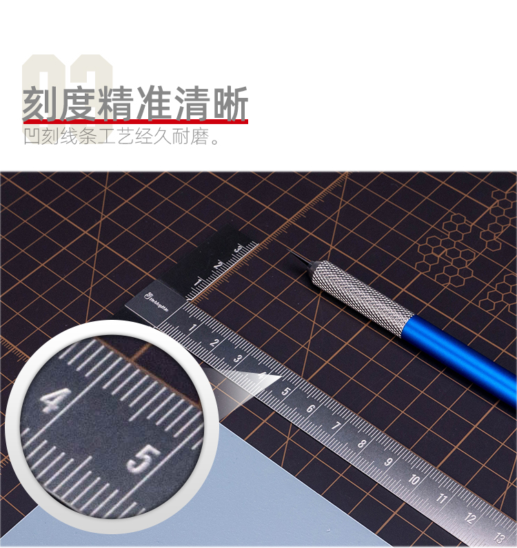 HOBBY MIO Tool HMR-01 Stainless Ruler T-Square 喵匠不锈钢T型尺 | Shopee Malaysia