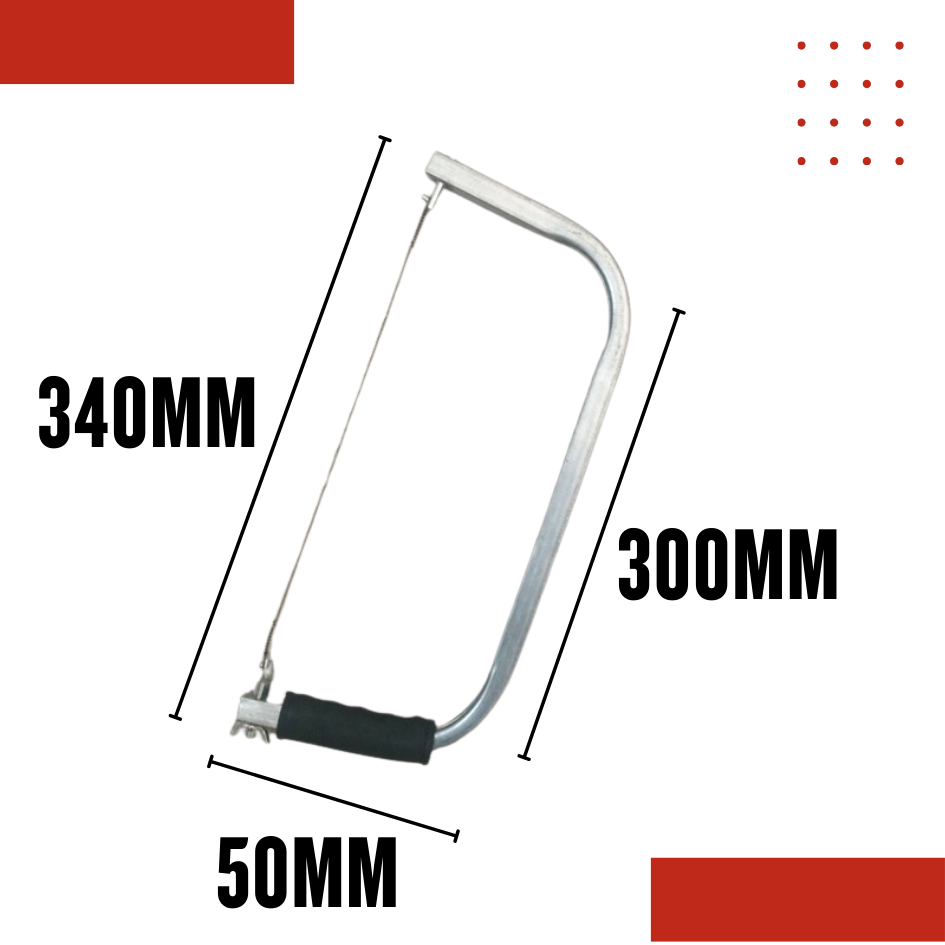 【HIGH QUALITY】300MM Handmade Woodworking Hacksaw Frame手工木工钢锯架Bingkai ...