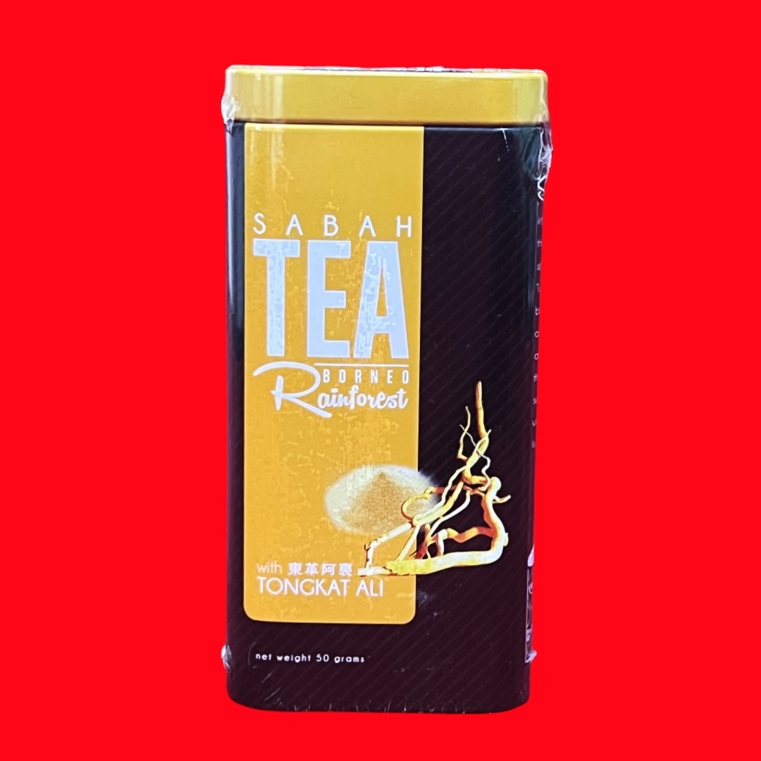 SABAH TEA Borneo Exotic Tin Can Organic Sabah Tea Geranium Pandan ...