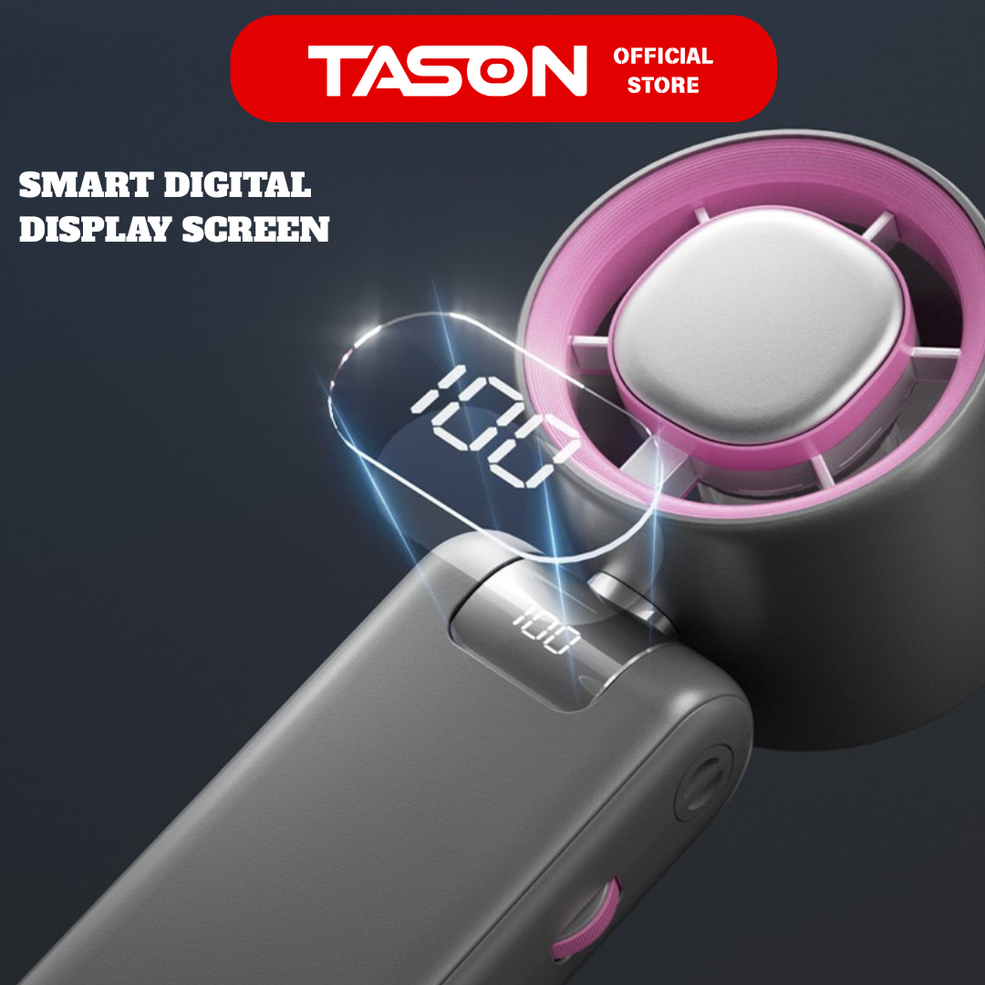 1 Years Warranty Tason mini protable fan 100 wind speed adjustable ...