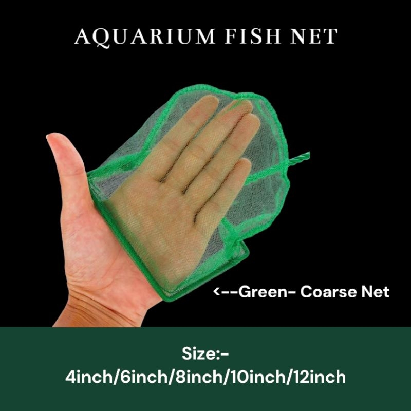 Aquarium Fish Net- White (Halus)/ Green (Kasar) | Shopee Malaysia