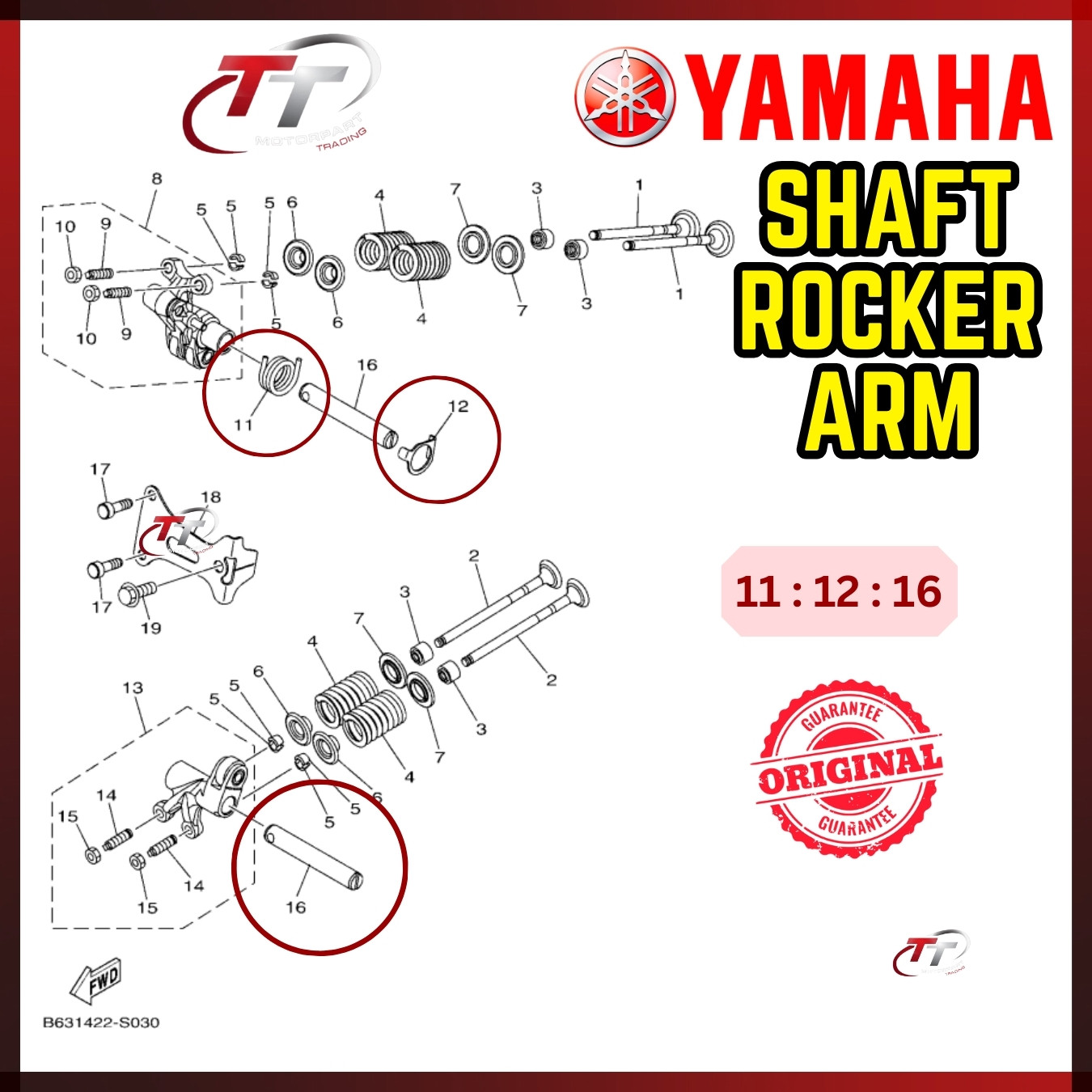 NMAX NVX155 V1-V2 NMAX150 NVX 155 Rocker Arm Plate Lock Washer Spring ...