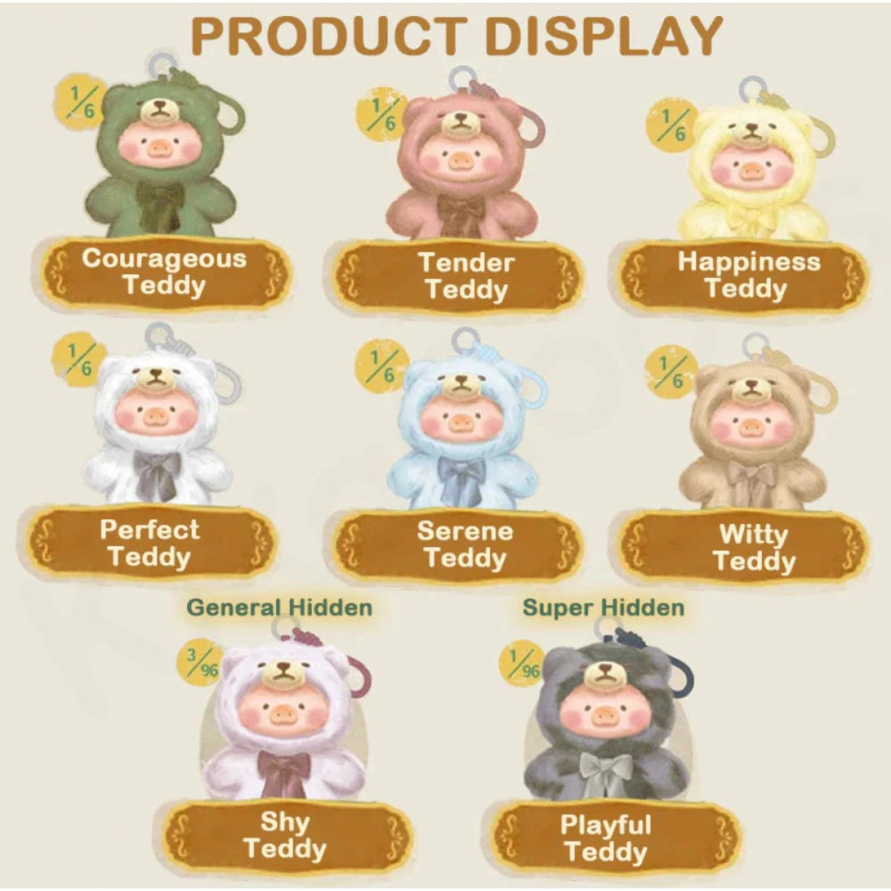 Original Toyzero+ Teddy LuLu 1.0&2.0 the Piggy Lulu pig Joyful Time ...