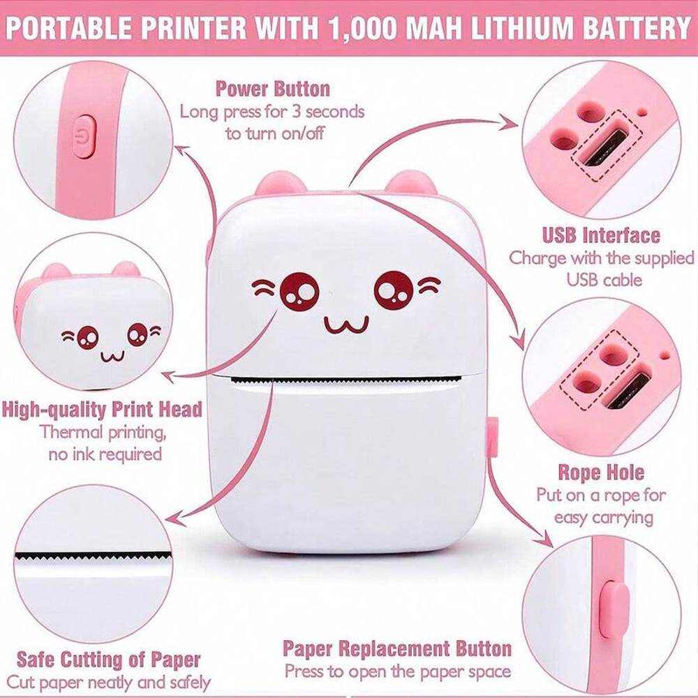 Portable Printer Mini Photo Search Question Printer Student Wrong ...