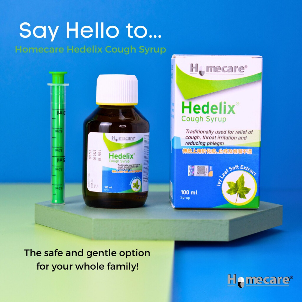 [Buy 1 FREE 1] Hedelix Cough Syrup (Ivy leaf Soft Extract) 100ml ...