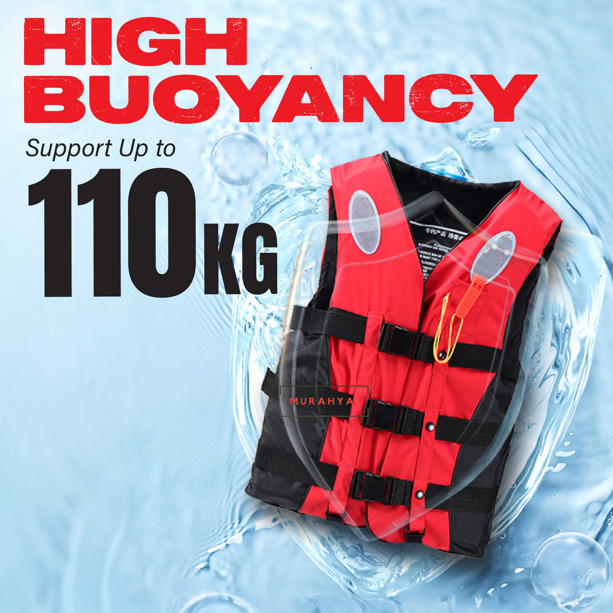 Life Jacket Vest Kids Adults Marine Safety Life Jacket For Outdoor ...