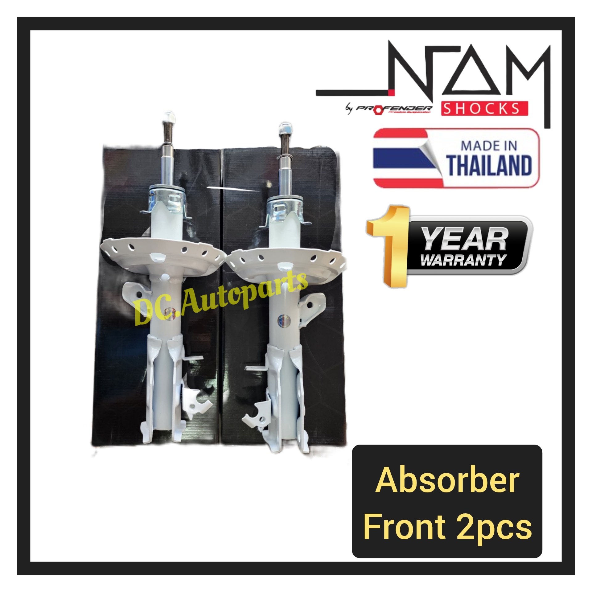 NAM THAILAND HEAVY DUTY SHOCK ABSORBER TOYOTA INNOVA TGN40 FRONT OR ...