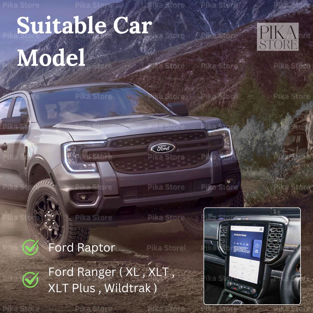 Ford Ranger T9 Screen Protector Infotainment Tempered Glass Ford Raptor ...