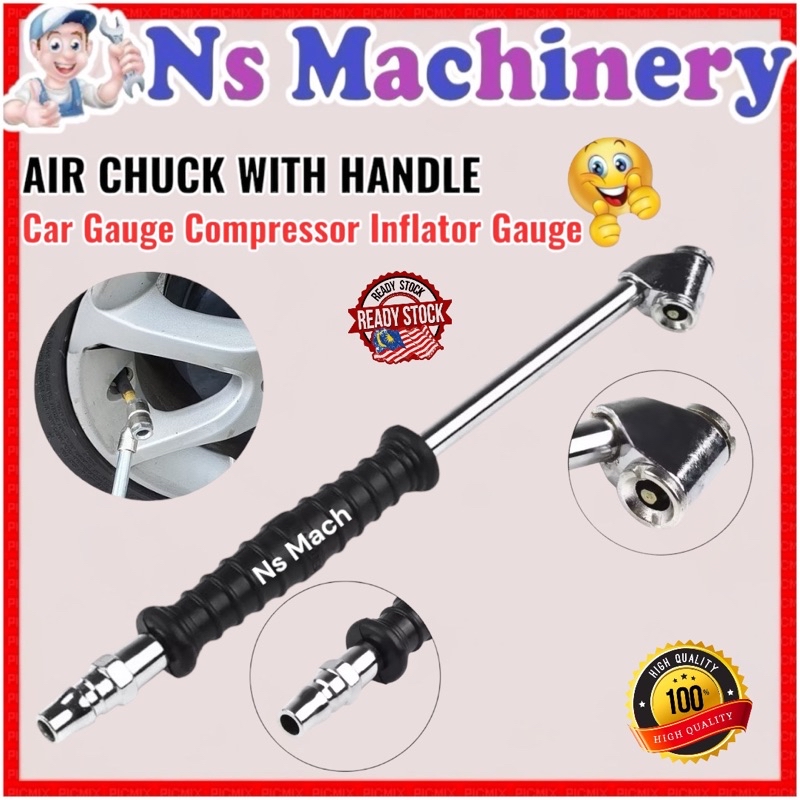 Heavy Duty Tyre Air Chuck/ Air Chuck/ Long Reach Dual Head Air Tyre ...
