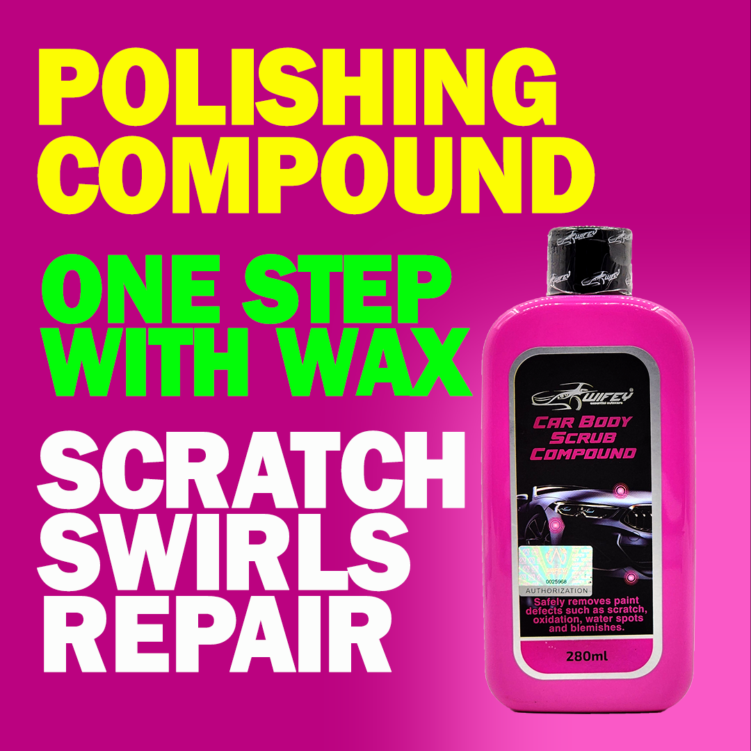 Wifey Car Body Scrub Compound 280ml 100% Original Car Polish Compound ...