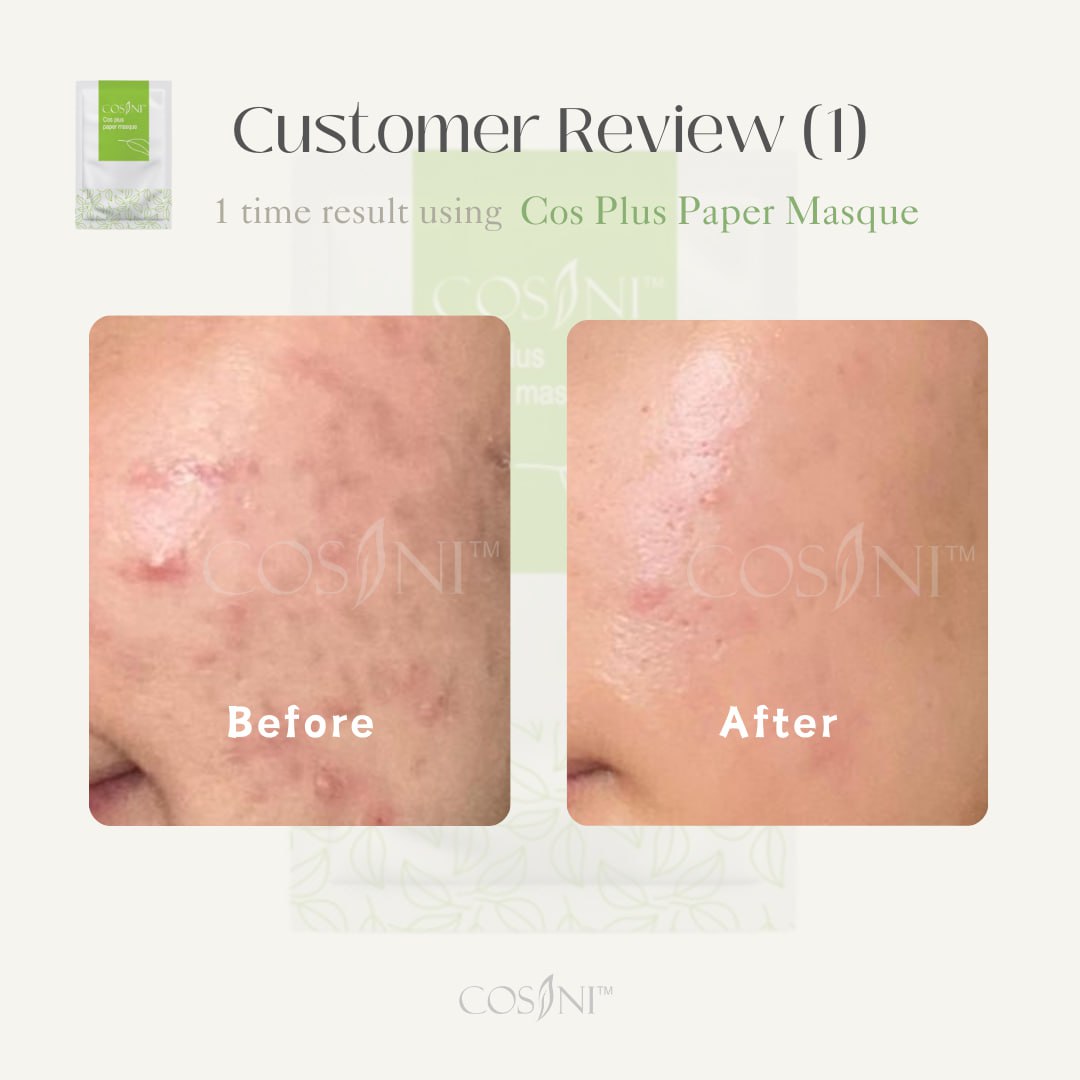 Girls.com COSINI Cos Plus Paper Masque 1 box 7pcs For All Skin Type ...