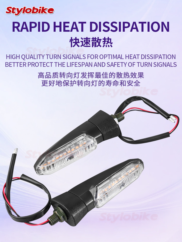 LED Flowing Lampu Signal Light Universal Depan Belakang LC135 Y15 EX5 ...