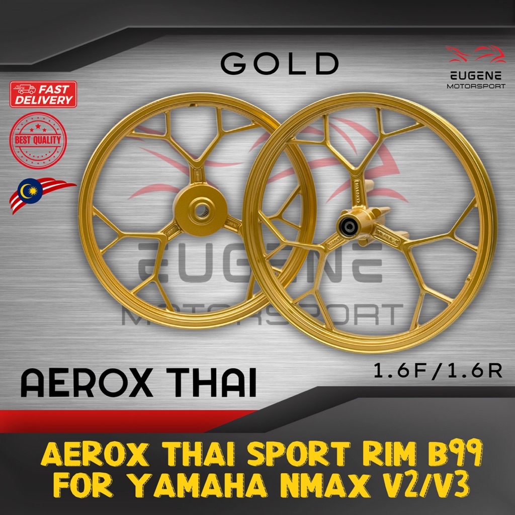 AEROX THAI Sport Rim B99 For Yamaha NMAX V2/V3 | Shopee Malaysia