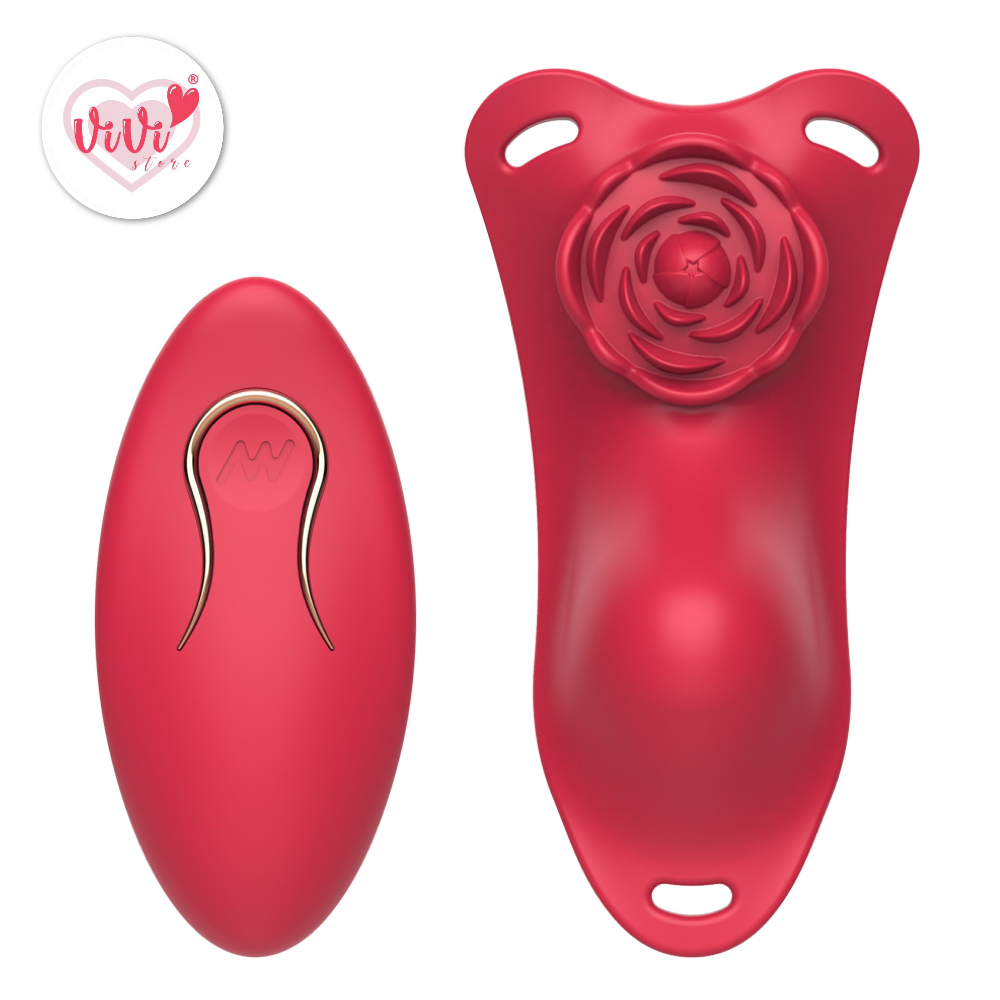 Vivi Rose Wearable Panties Vibrator Remote Control Female Vibrate Toy ...