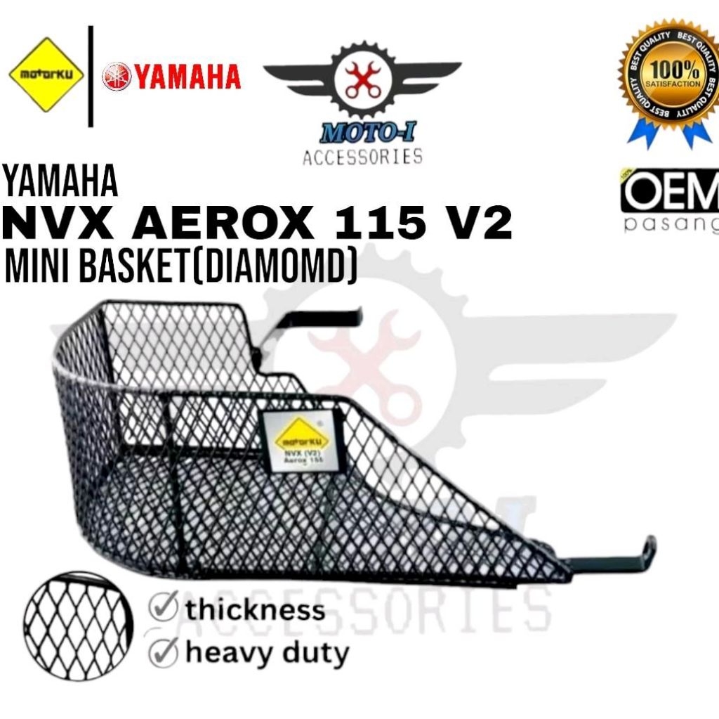 BAKUL NVX V2 AEROX 115/YAMAHA/BAKUL DIAMOND MINI/SPECIAL EDITION ...