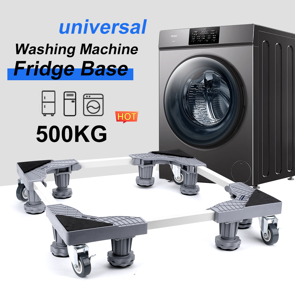 🔥500KG Adjustable Washing Machine & Dryer Stand - Heavy Duty Stainless ...