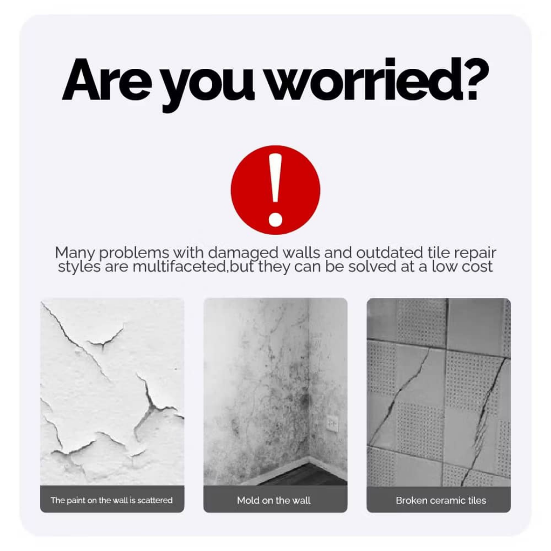 Kitchen Wall Sticker Paper Dinding Bathroom Wallpaper Waterproof Tile ...