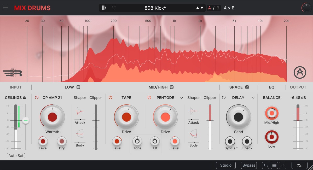 Arturia MIX DRUMS | Transformative Drum Processor | VST AAX Plugin For ...
