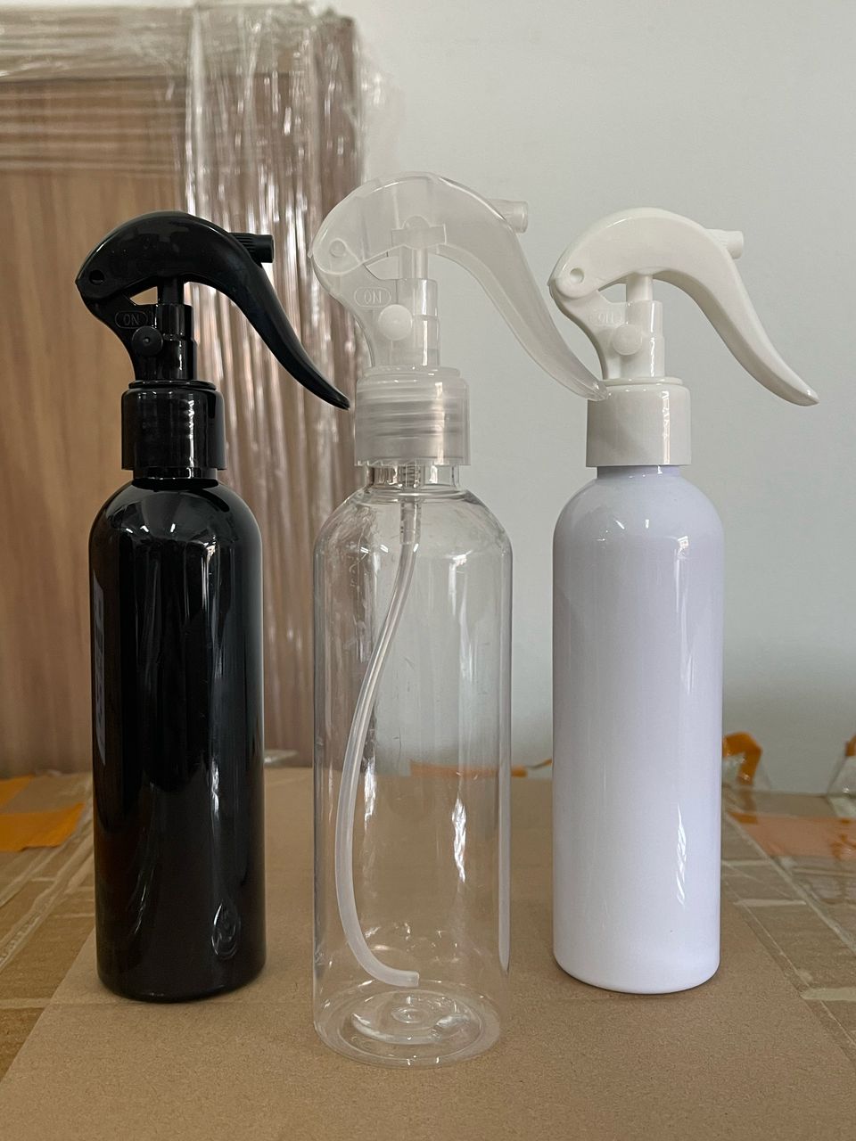 Botol kosong spray plastic(1set)ROUND SHOULDER empty pray bottle with ...
