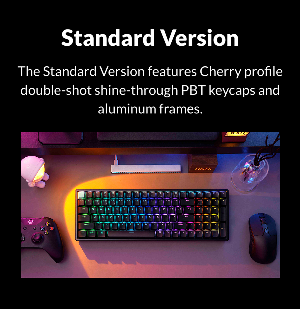 [Top] Keychron K4 HE Wireless Mechanical Keyboard | 96% Layout ...