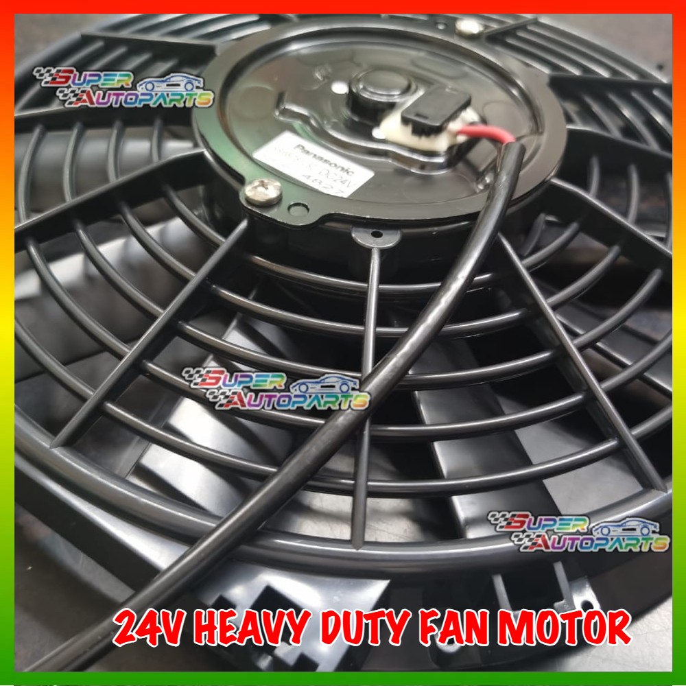 PANASONIC 24V FAN MOTOR VAN LORRY HEAVY DUTY MODIFIED UNIVERSAL10''X10 ...