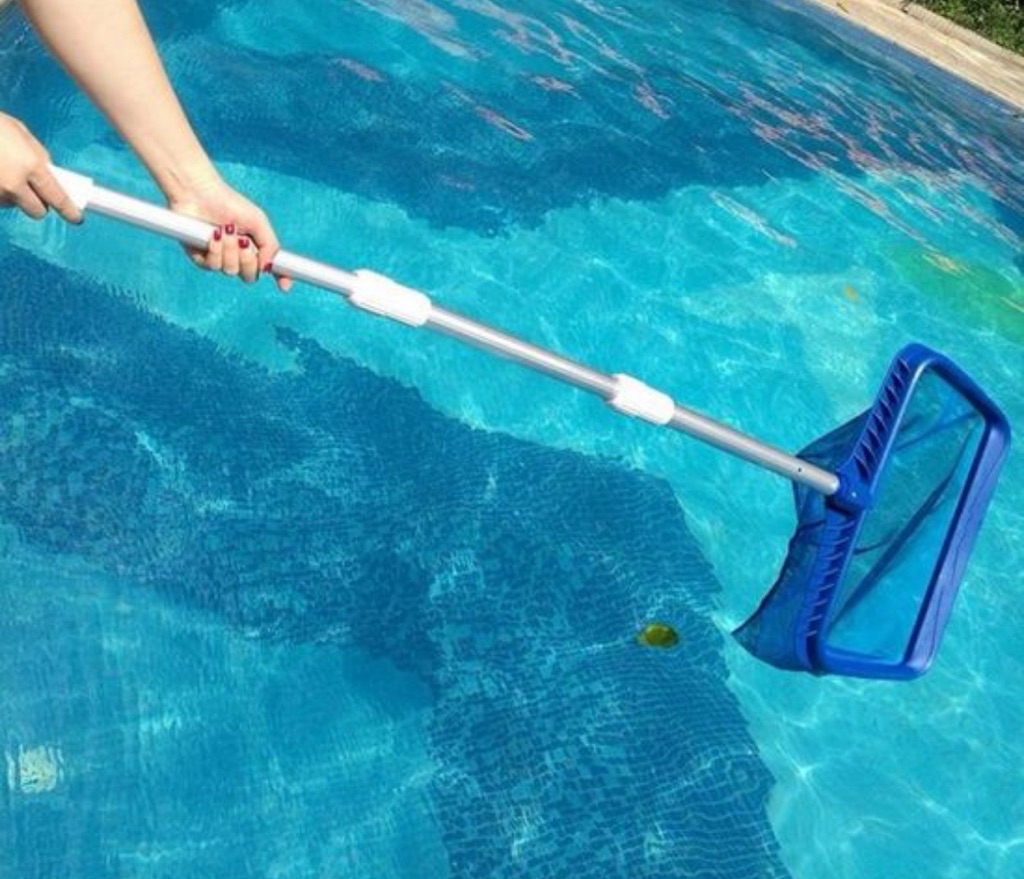 Swimming Pool Leaf Rake / Mesh Net / Skimmer Net | Shopee Malaysia